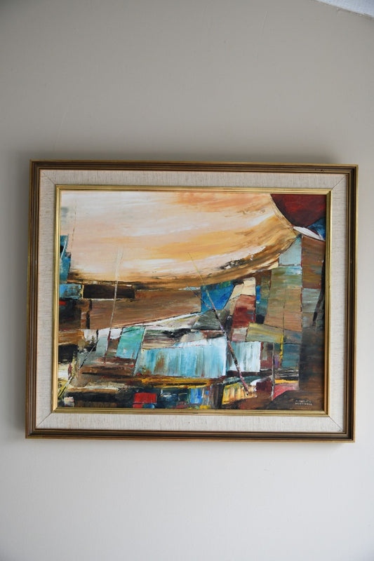 Maurice Mitchell - Rock face in Landscape