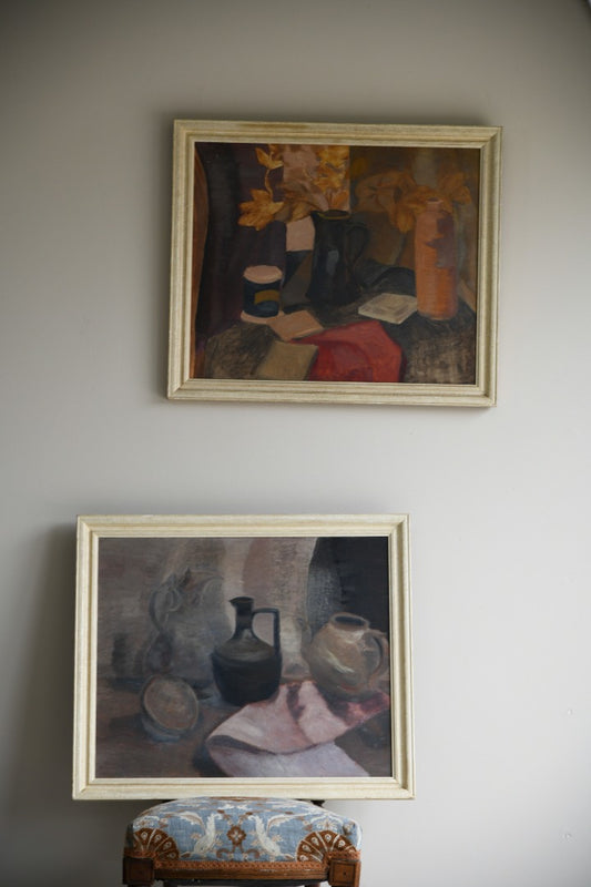 Pair Mid 20th Century Still Life