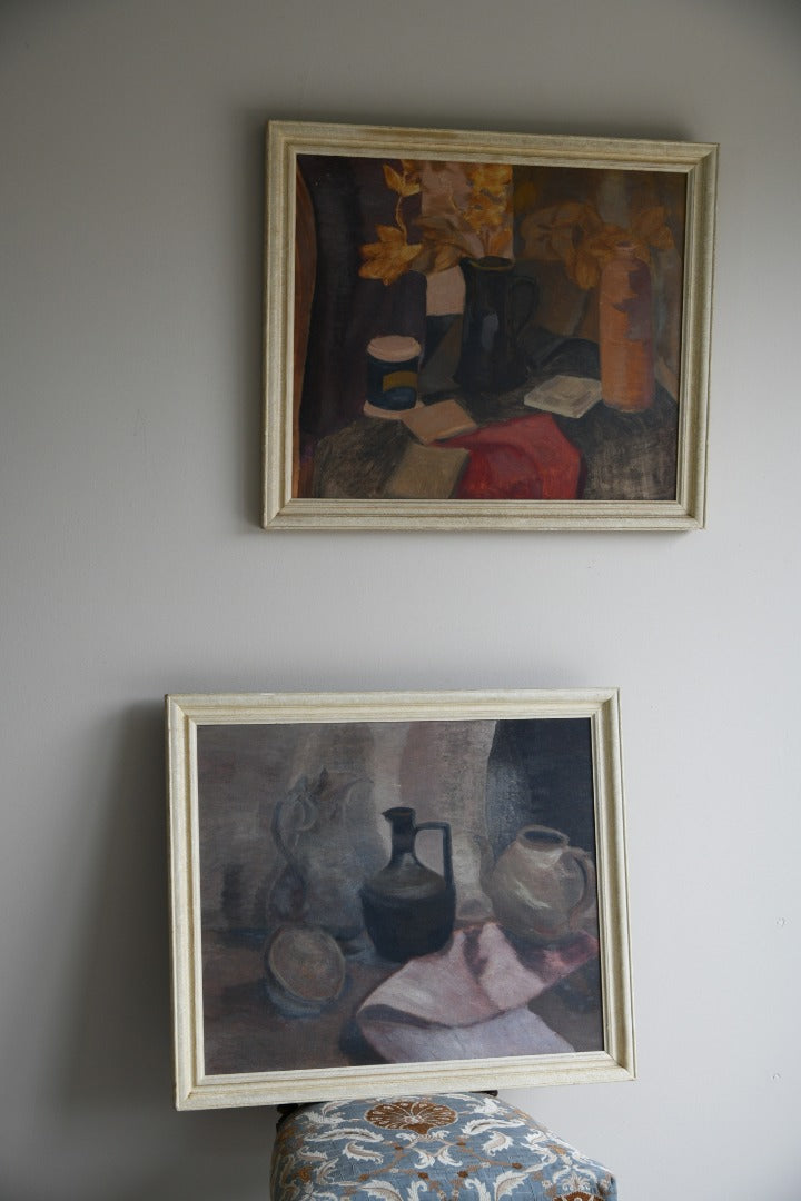 Pair Mid 20th Century Still Life