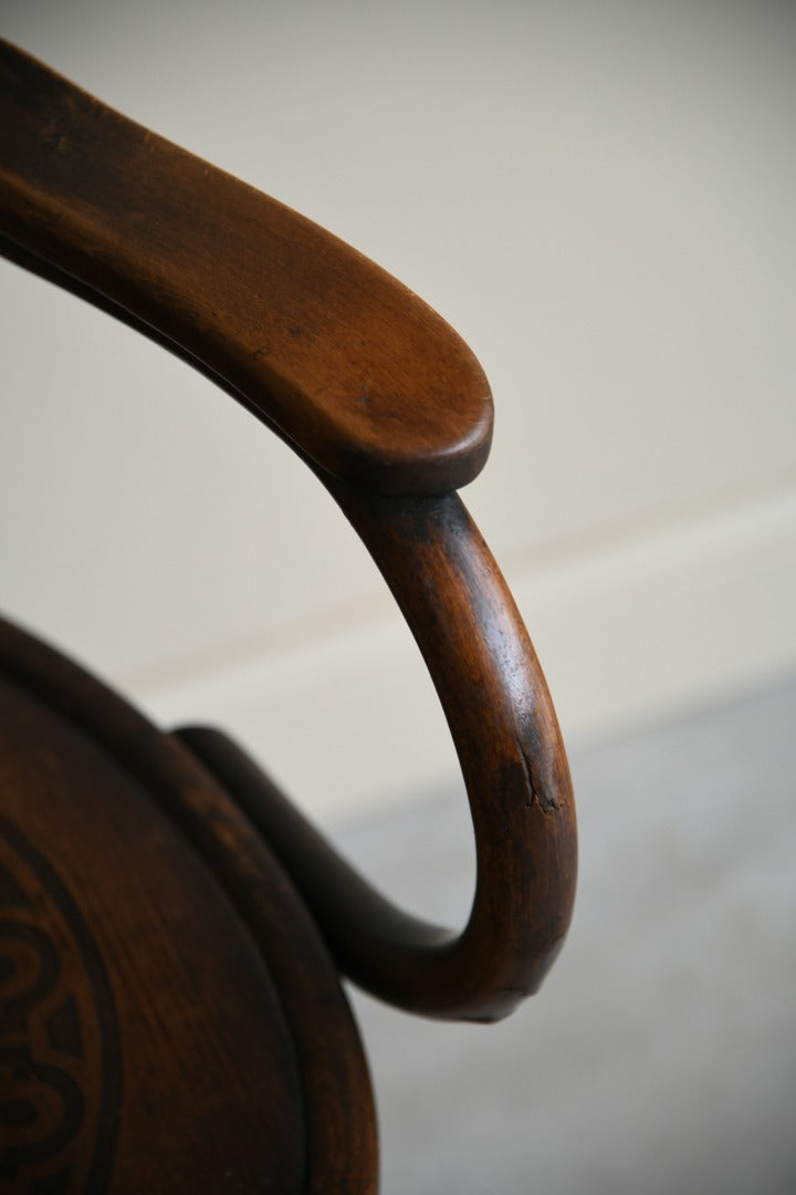 Single Thonet Bentwood Carver Chair