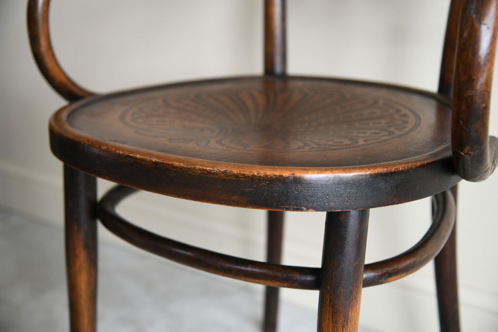Single Thonet Bentwood Carver Chair