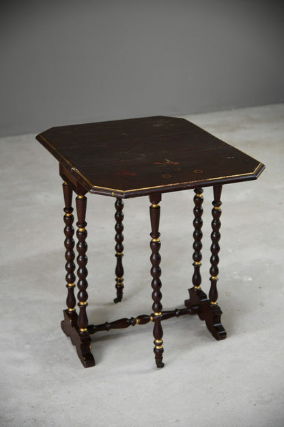 Antique Drop Leaf Side Table