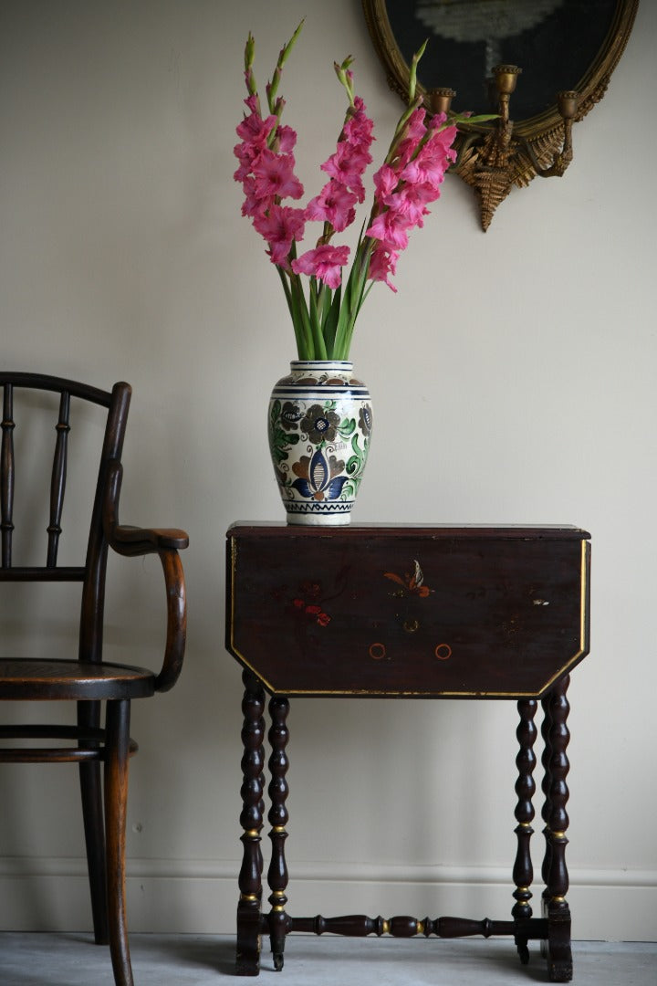 Antique Drop Leaf Side Table