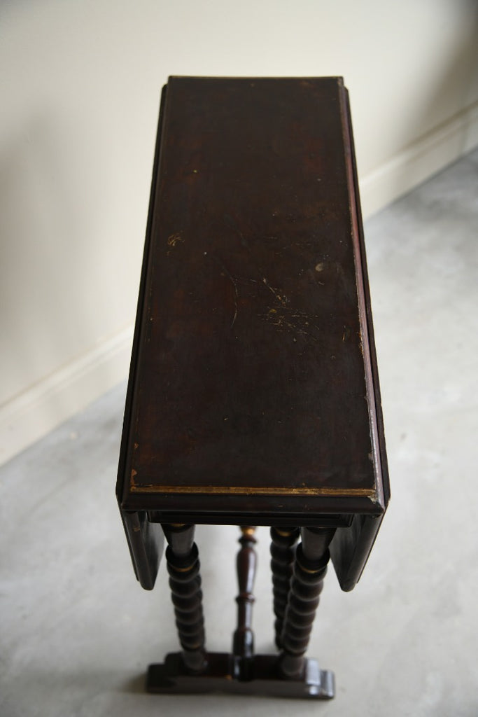 Antique Drop Leaf Side Table