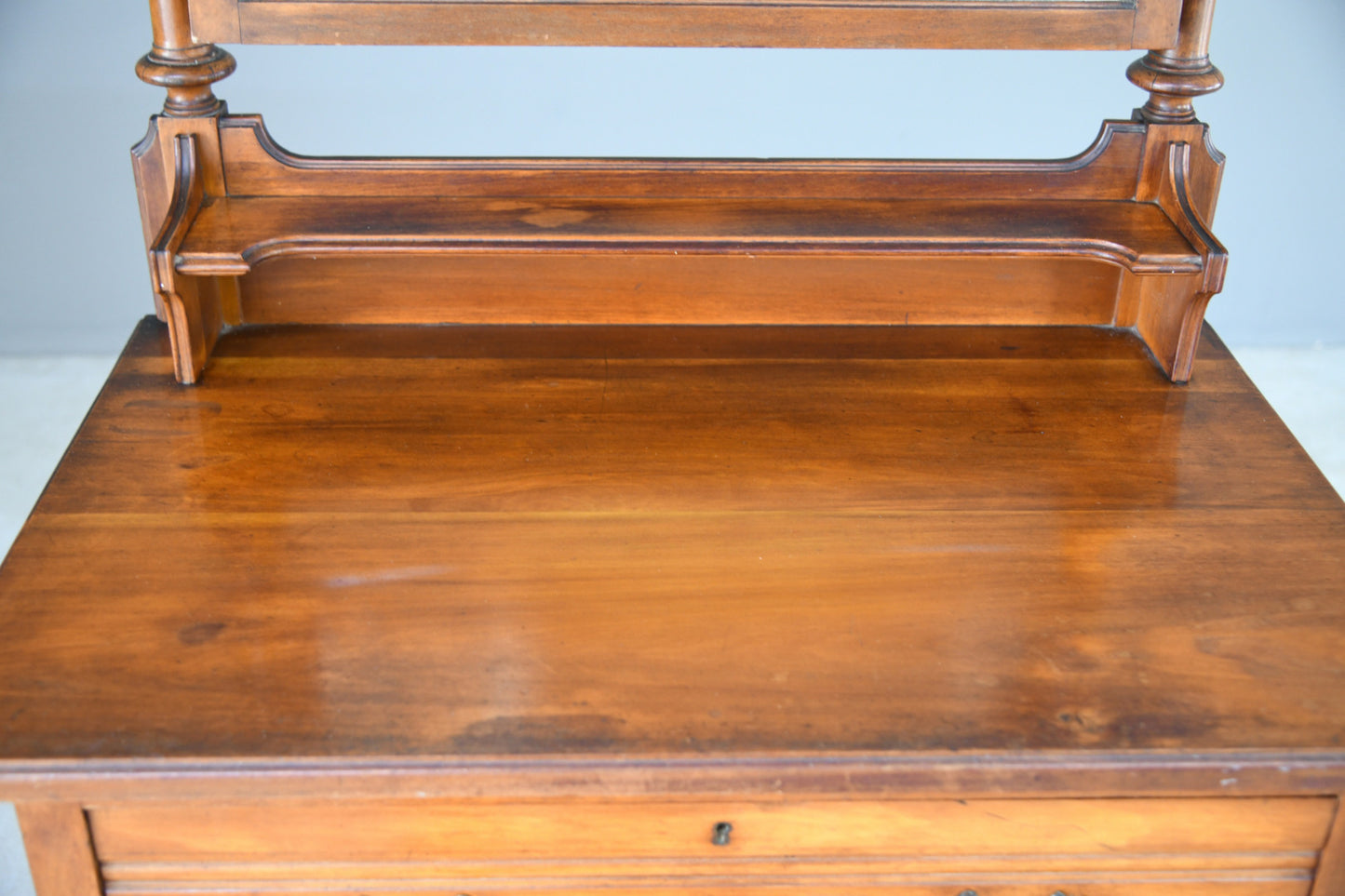 Edwardian Satin Walnut Dressing Chest