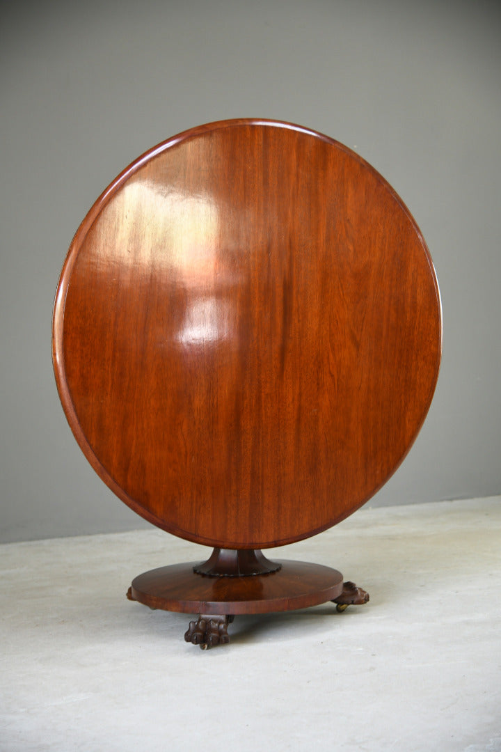 Victorian Round Mahogany Breakfast Table