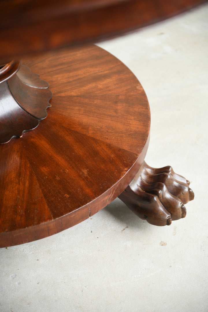 Victorian Round Mahogany Breakfast Table