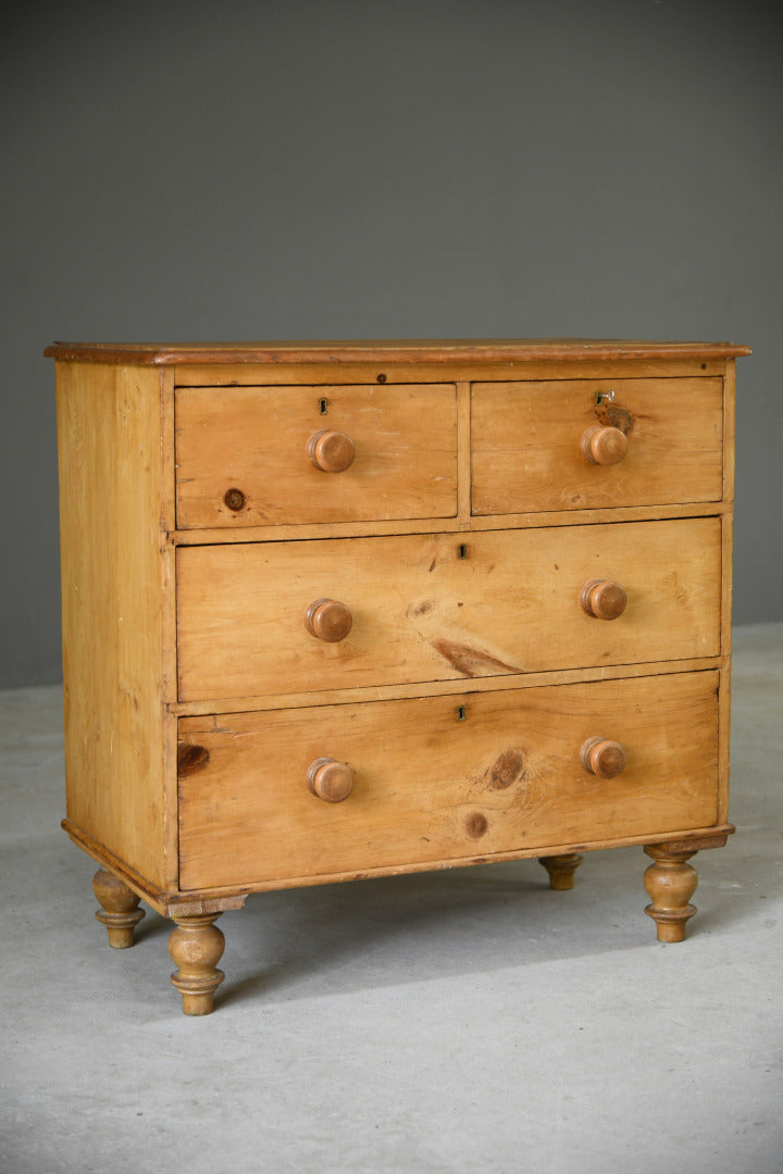 Victorian Pine Chest of Drawers