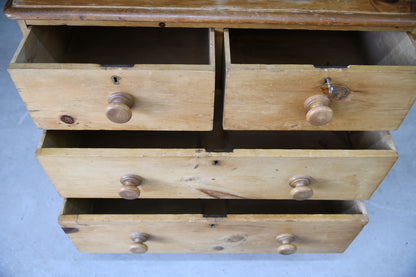 Victorian Pine Chest of Drawers