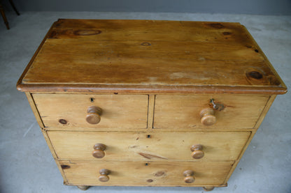 Victorian Pine Chest of Drawers