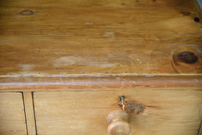 Victorian Pine Chest of Drawers