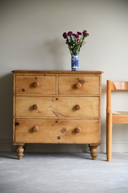 Victorian Pine Chest of Drawers