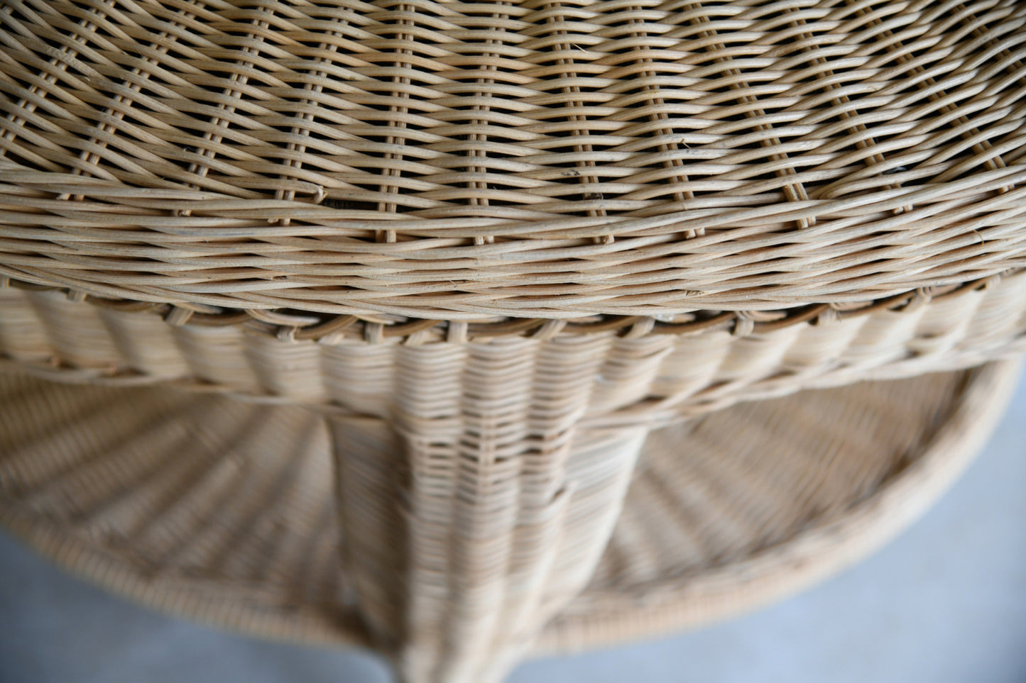 Wicker Hall Table