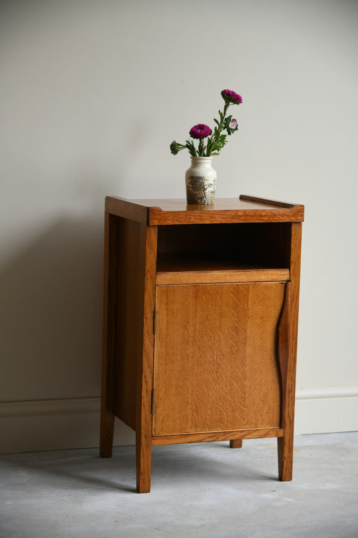 Vintage Oak Bedside Cabinet