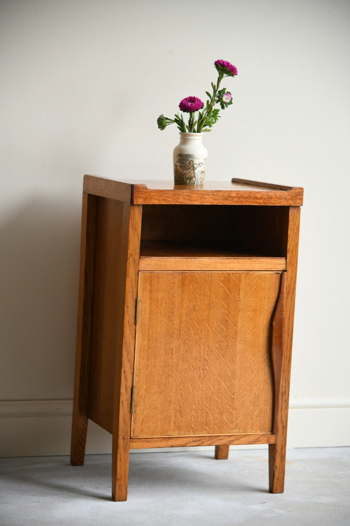 Vintage Oak Bedside Cabinet