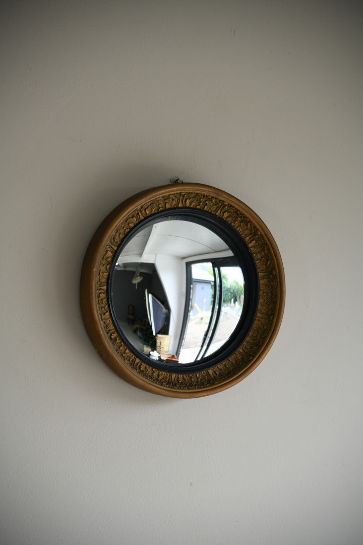 Vintage Round Convex Mirror