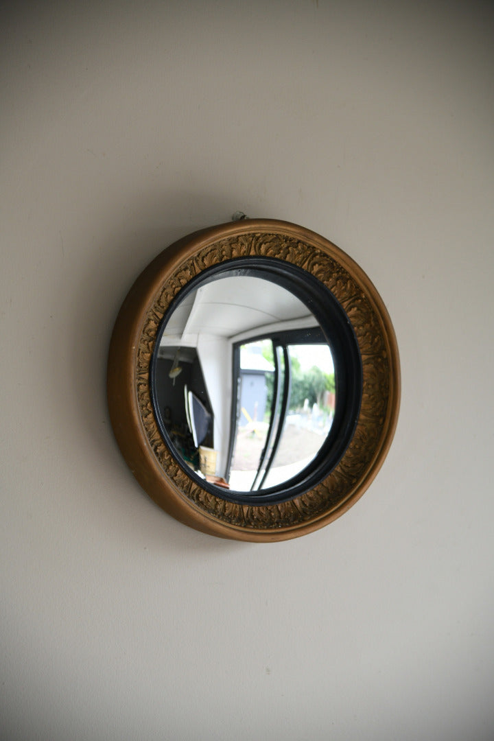 Vintage Round Convex Mirror