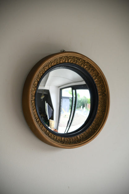 Vintage Round Convex Mirror