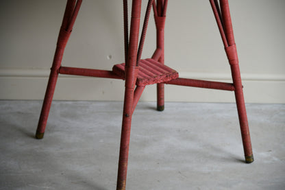 Pink Lloyd Loom Side Table