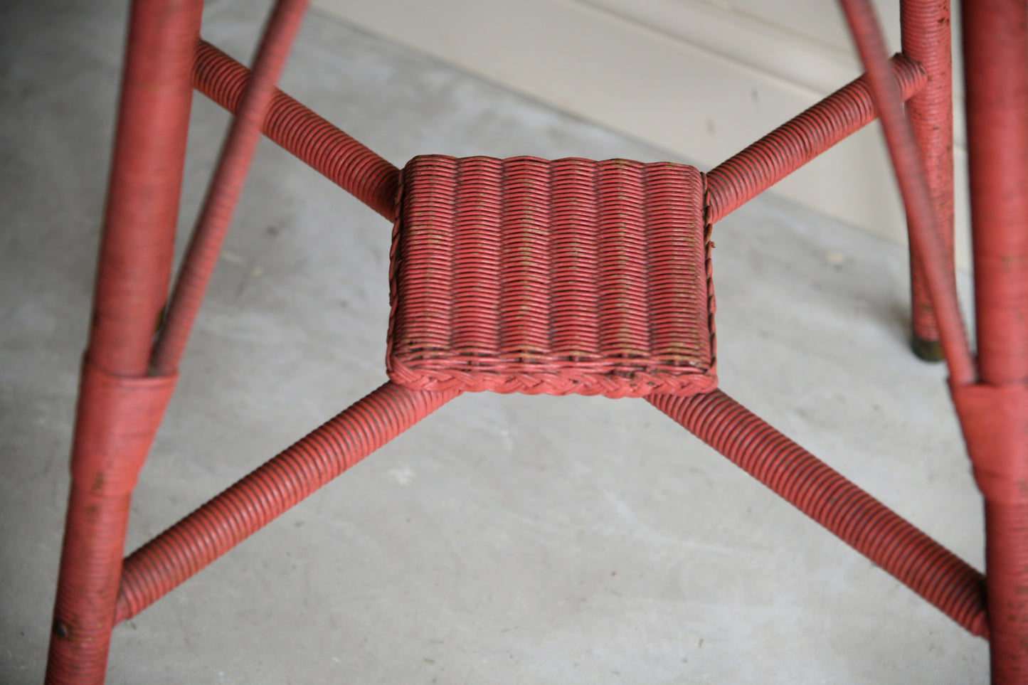 Pink Lloyd Loom Side Table