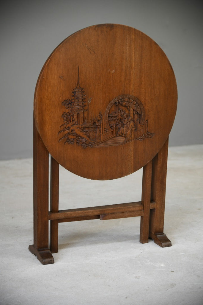 Vintage Oriental Side Table