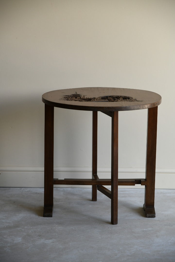 Vintage Oriental Side Table