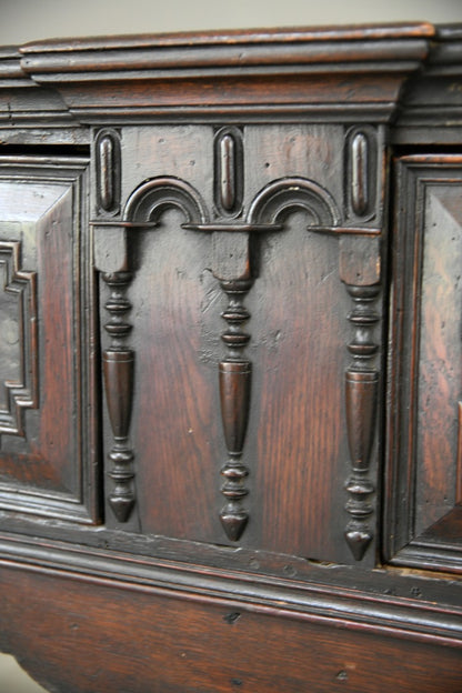 Charles II & Later Oak Dresser Base