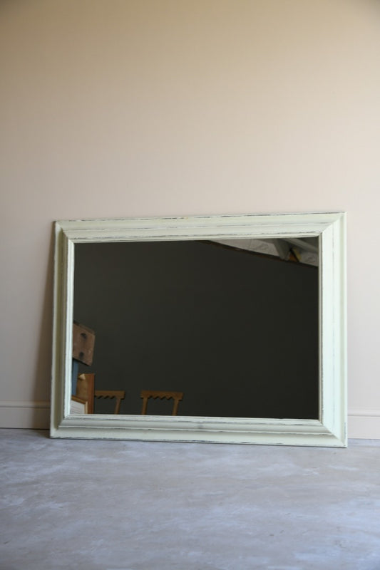 Large Deep Cushion Painted Mirror