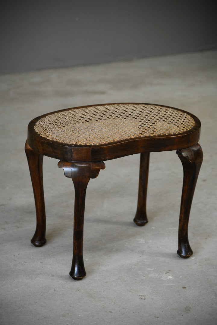 Vintage Caned Stool