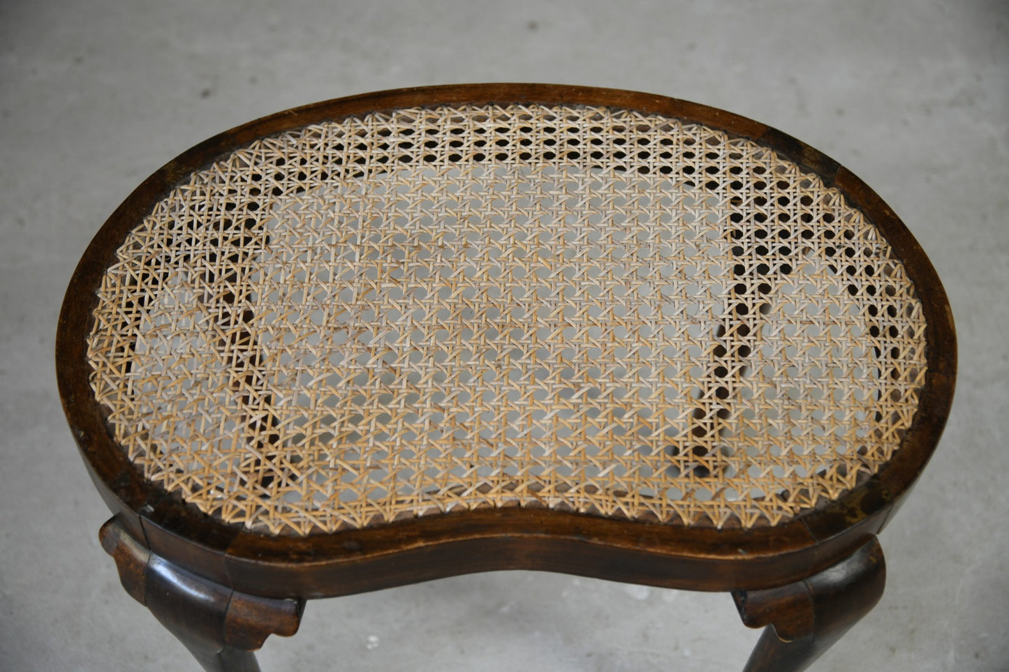 Vintage Caned Stool