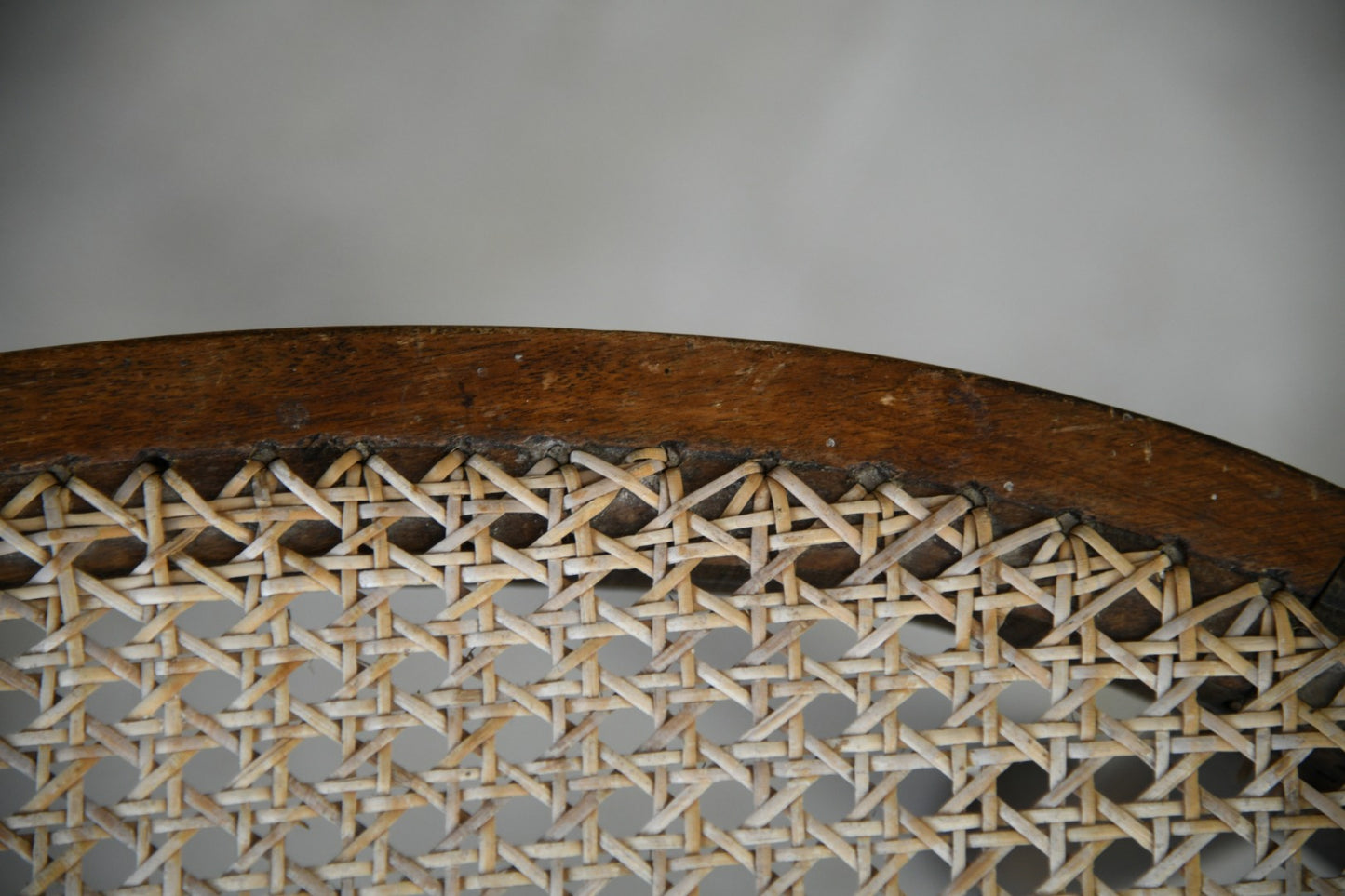 Vintage Caned Stool