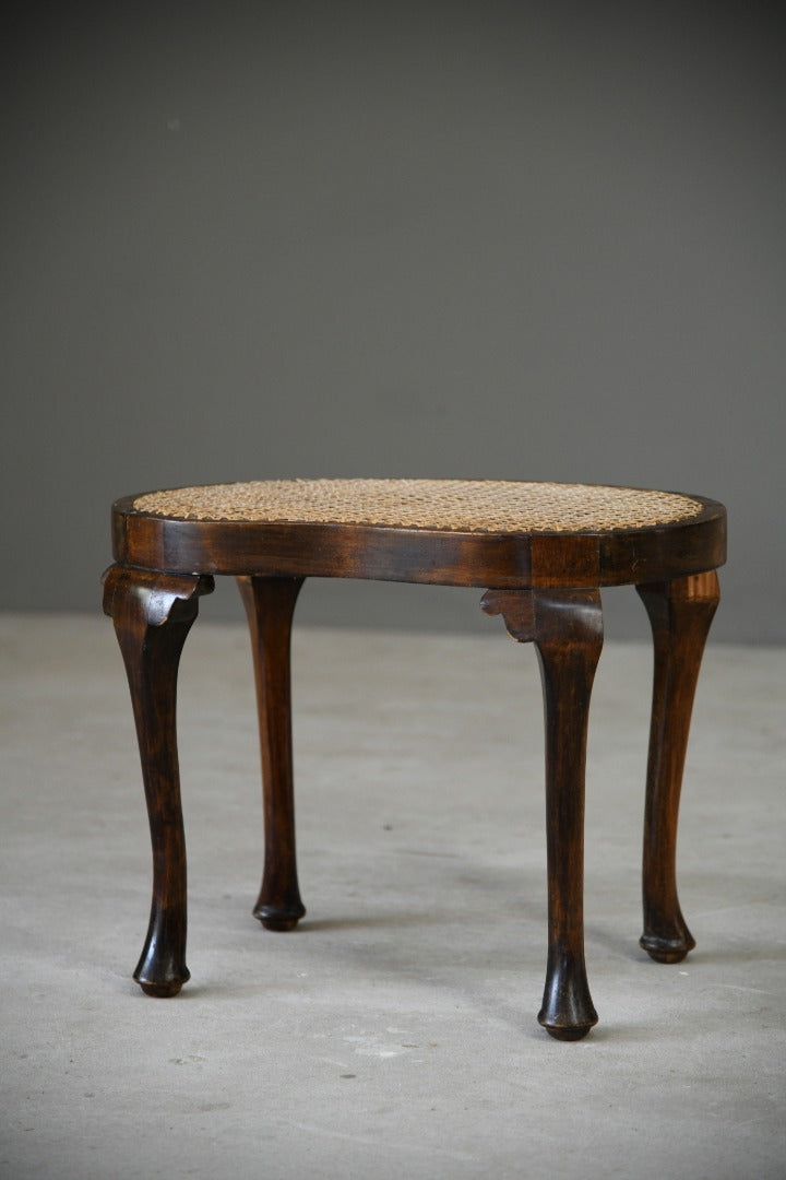 Vintage Caned Stool