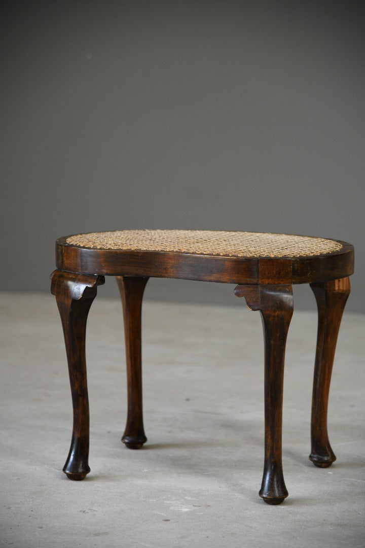 Vintage Caned Stool