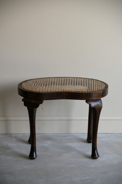 Vintage Caned Stool