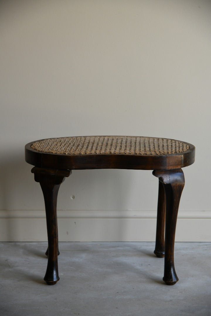 Vintage Caned Stool