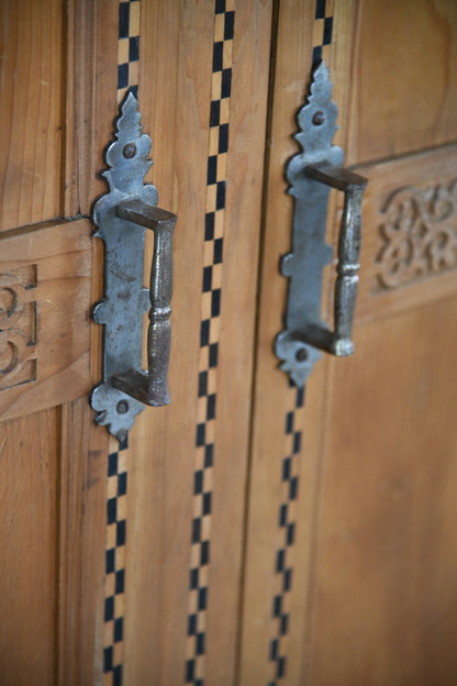 Early 20th Century Cedar Wardrobe