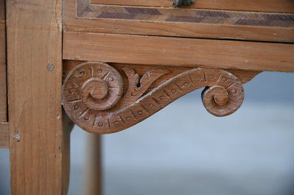 Early 20th Century Cedar Side Table