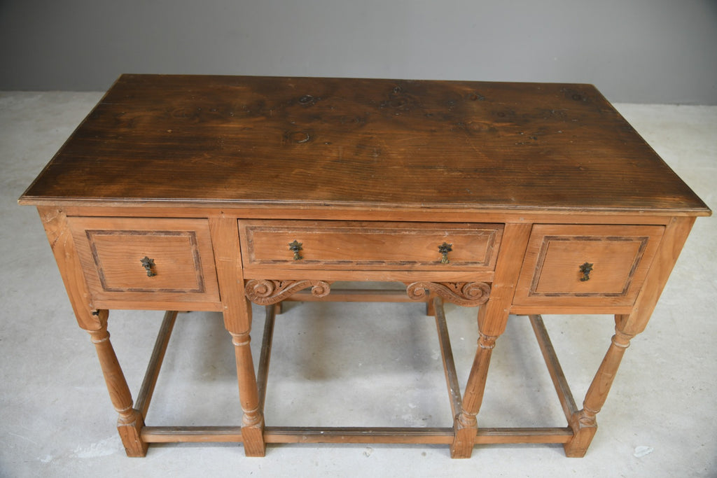 Early 20th Century Cedar Side Table