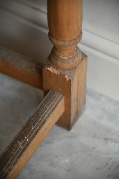 Early 20th Century Cedar Side Table