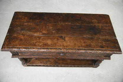 Rustic Oak Coffee Table