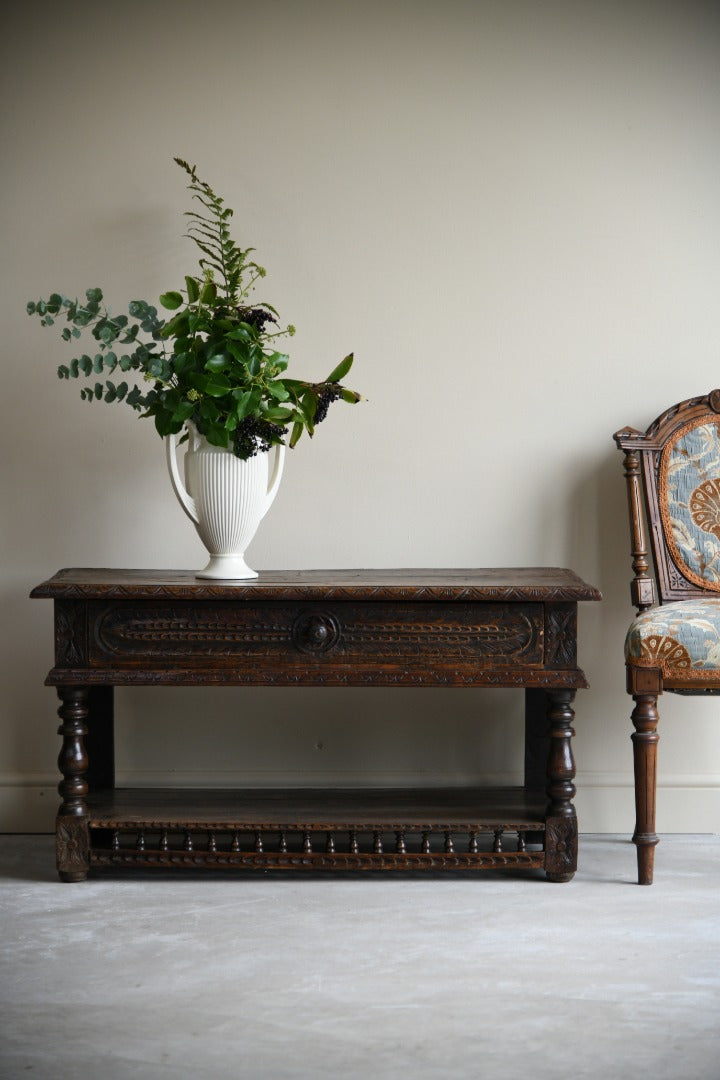 Rustic Oak Coffee Table