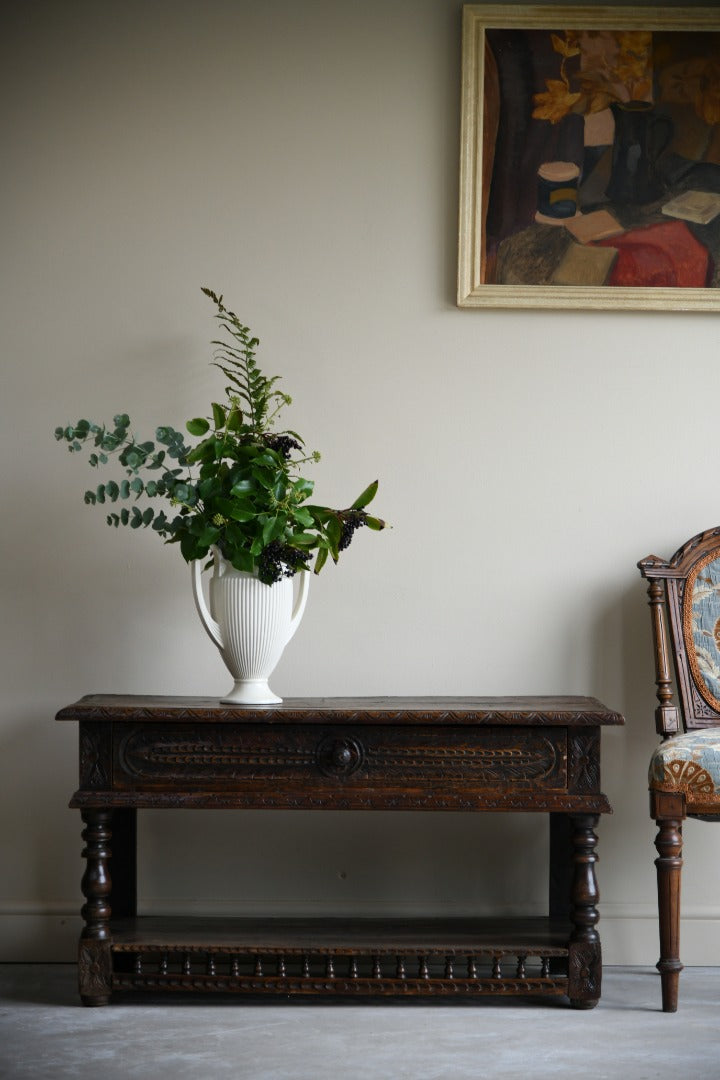 Rustic Oak Coffee Table