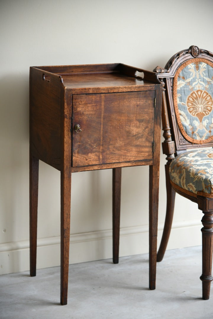 19th Century Mahogany Pot Cupboard