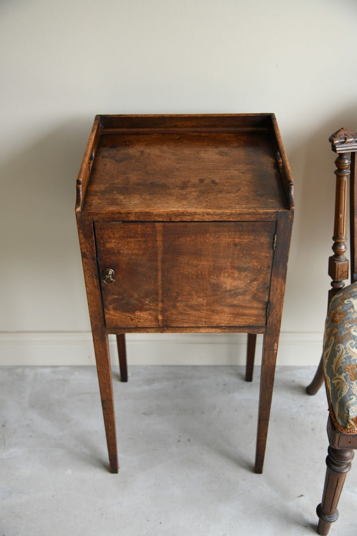 19th Century Mahogany Pot Cupboard