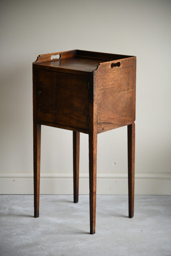 19th Century Mahogany Pot Cupboard