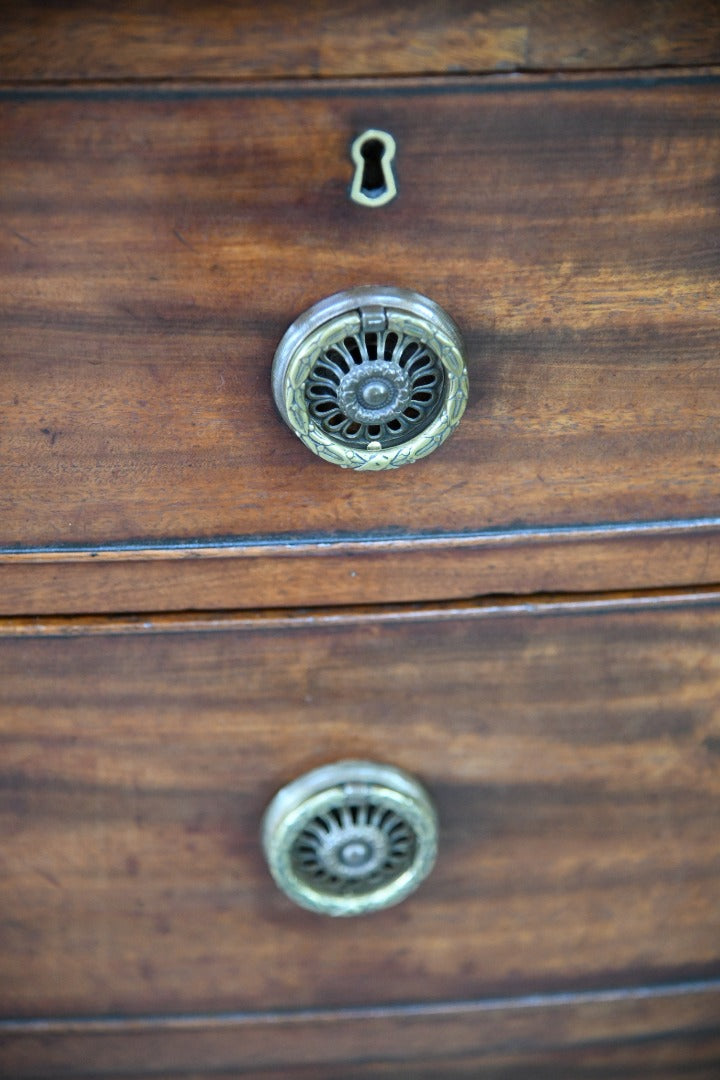 Mahogany Bow Front Chest of Drawers