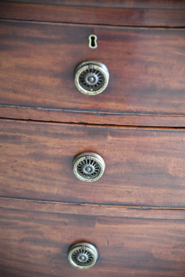 Mahogany Bow Front Chest of Drawers