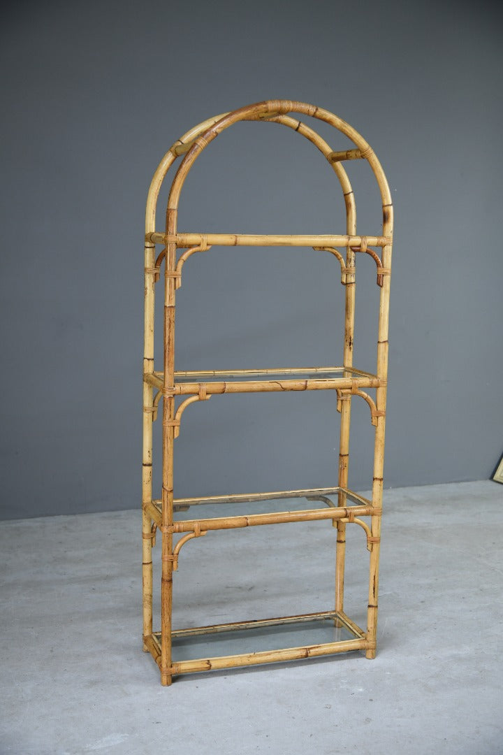 Retro Cane Freestanding Shelves