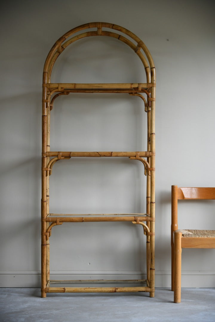 Retro Cane Freestanding Shelves