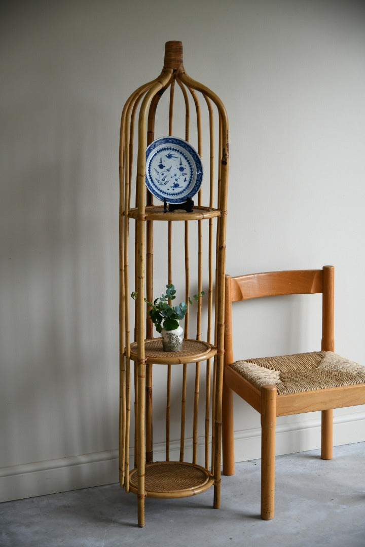 Small Freestanding Cane Shelves Kernow Furniture